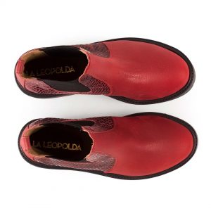 Botas rojas la leopolda
