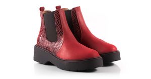 Botas rojas la leopolda