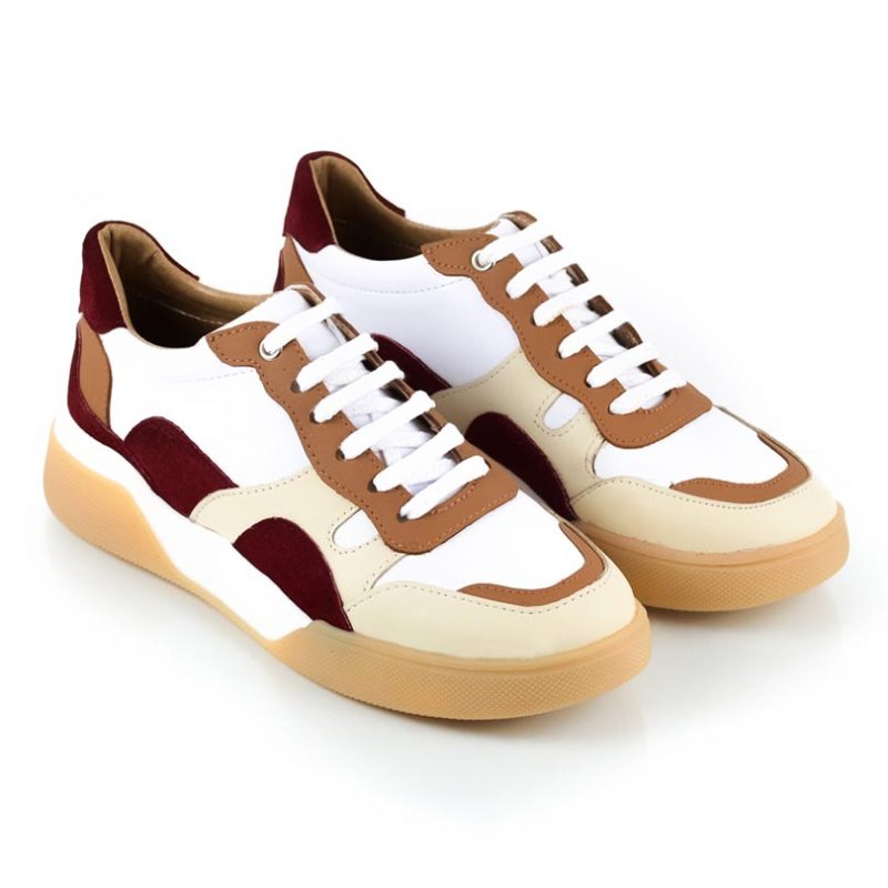 zapatillas de vestir para mujer hechas con cuero vacuno